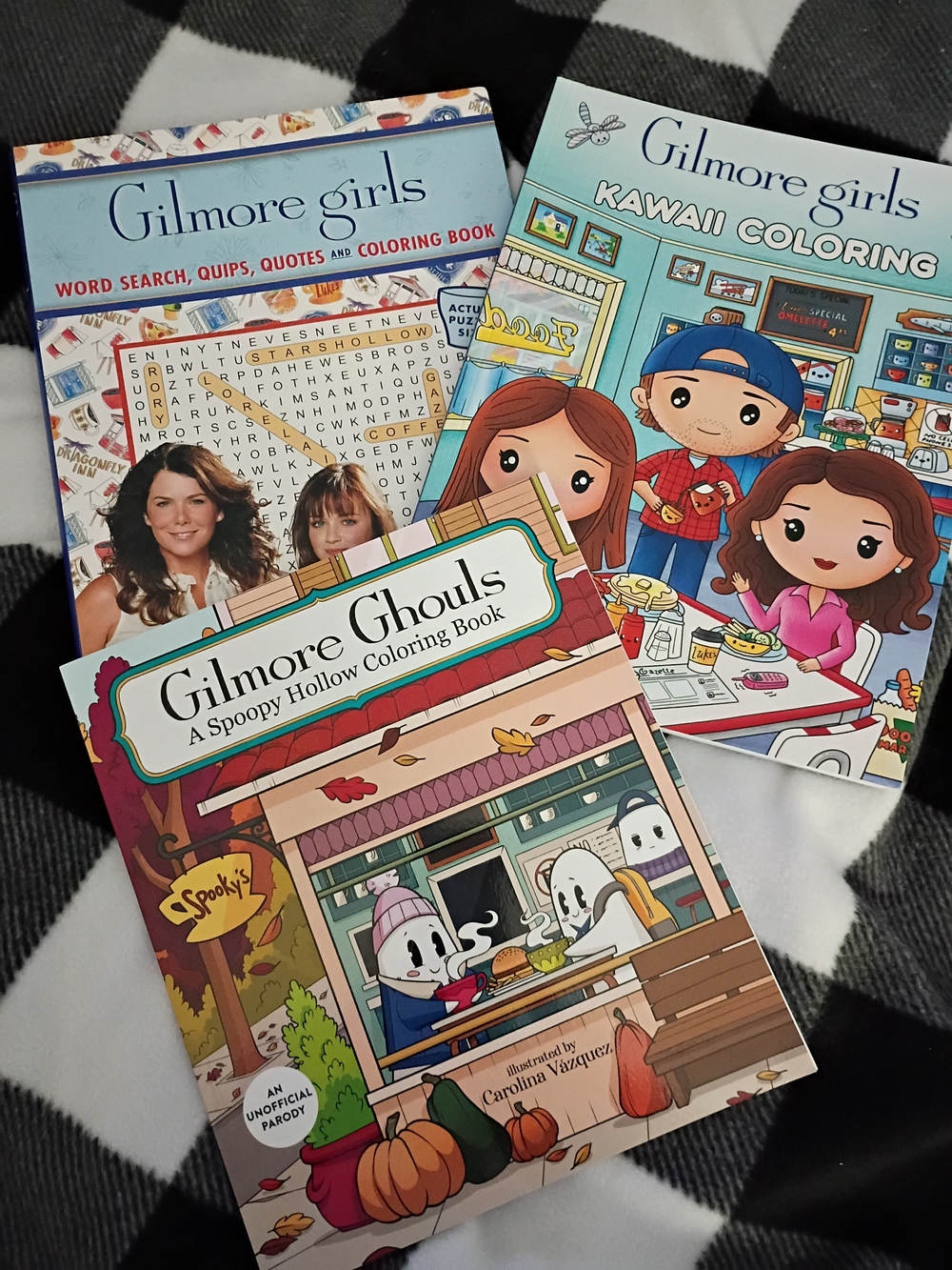 Coloring Book Bundle - Gilmore Ghouls & Kawaii Coloring (Multicolor)